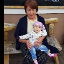 Фото Надежда 1 С внучей)